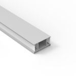 Perfil Led Sobrepor/Arandela Aluminio 42x85mm - Cod. PL0308